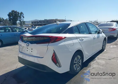2018 Toyota Prius Prime from USA, damaged, VIN JTDKARFP1J3097062